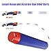 Coodoo Compatible Darts 100 PCS Refill Pack Bullets for Nerf Guns N-Strike Elite Series Blasters Toys for Nerf Party - Blue with Storage Bag