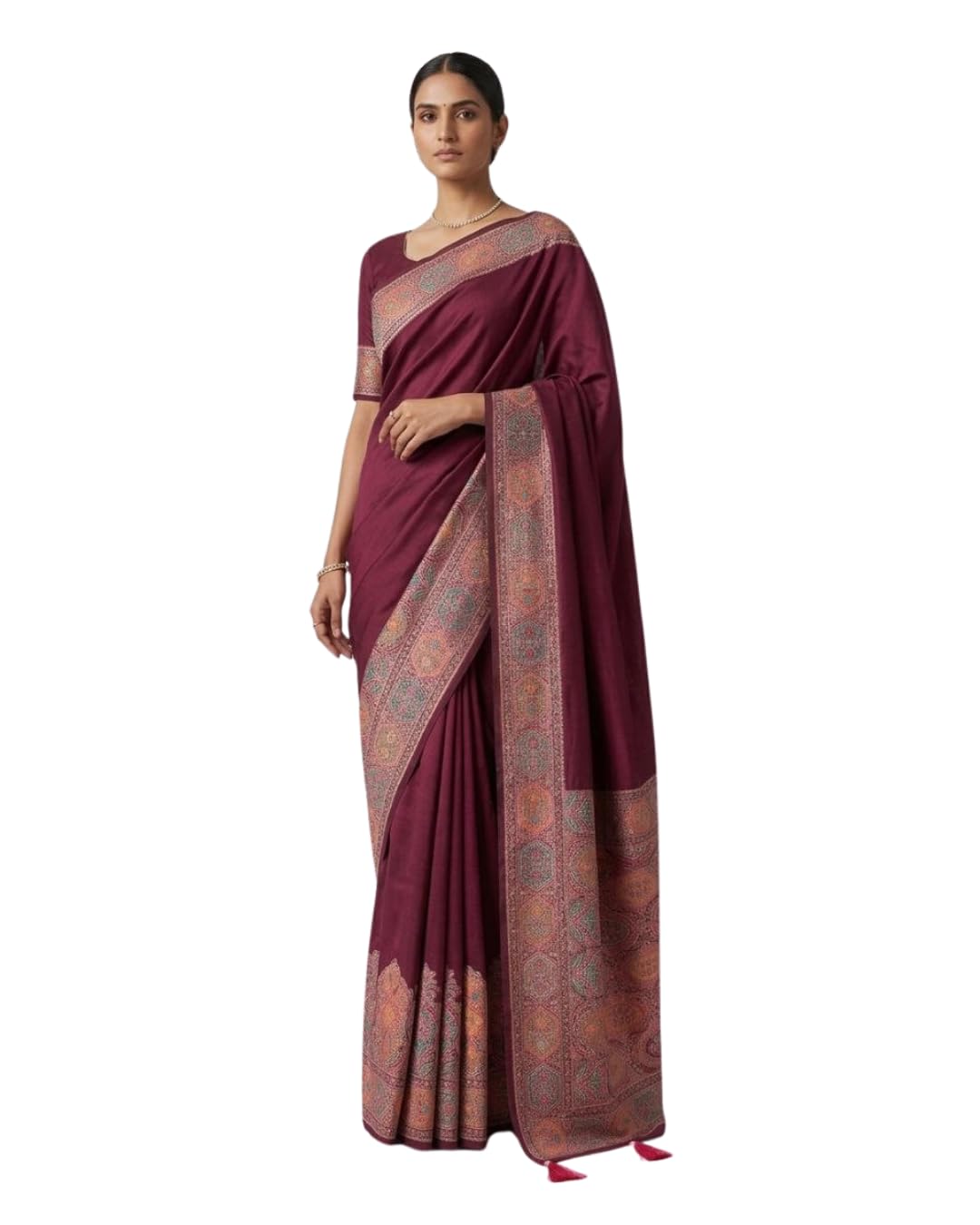 LegacyVogue Women's Banarasi Silk Saree with Zari Woven Border & Paisley Motifs | Traditional Wedding & Festive | Wear Mar... - Review, Price and Buying Guide
