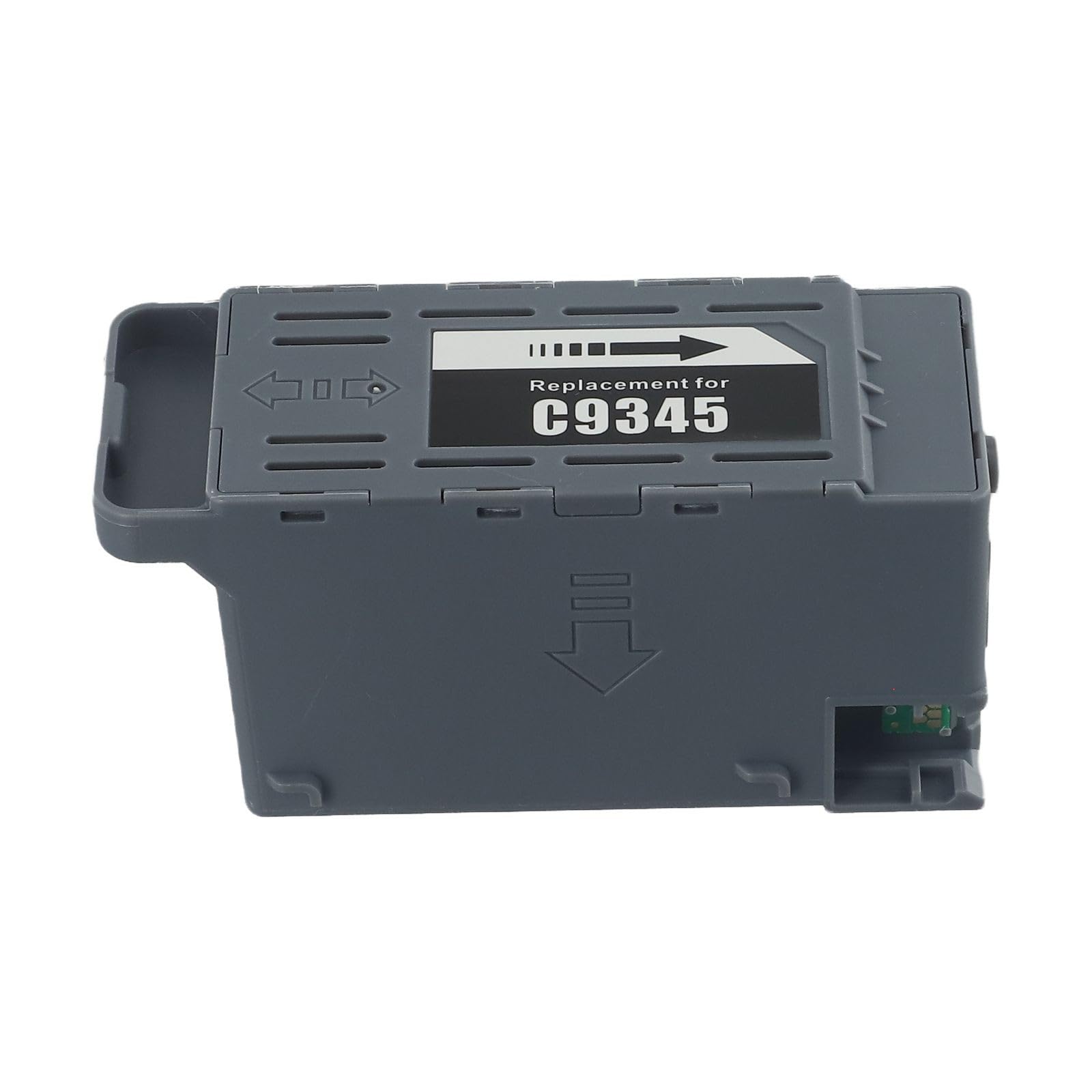 C9345 - Scatola di manutenzione per inchiostro di scarto per stampanti Et-5800/et-5850/et-5880/et-16600 Series Wf-7820/7830/7840 L15150/L15158/L15160/L15168, tampone in spugna grigio integrato, chip