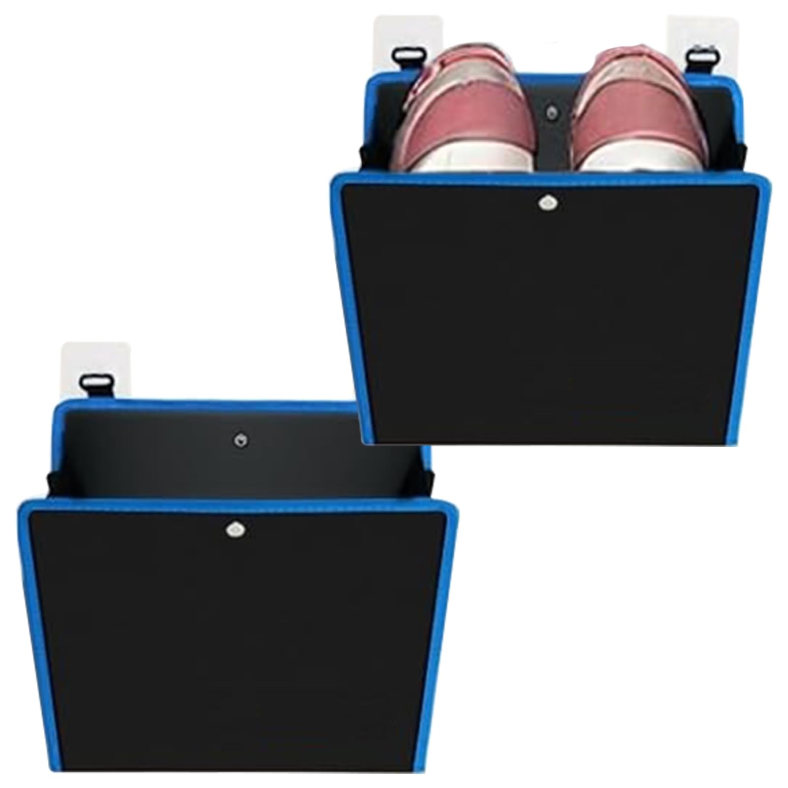 Étagère à chaussures d'entrée pliable pour placard et petit espace