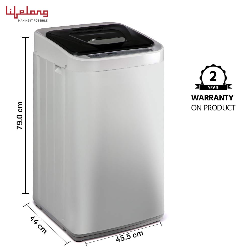 Lifelong Swing 5.0 Kg Fully-Automatic Top Loading Washing Machine