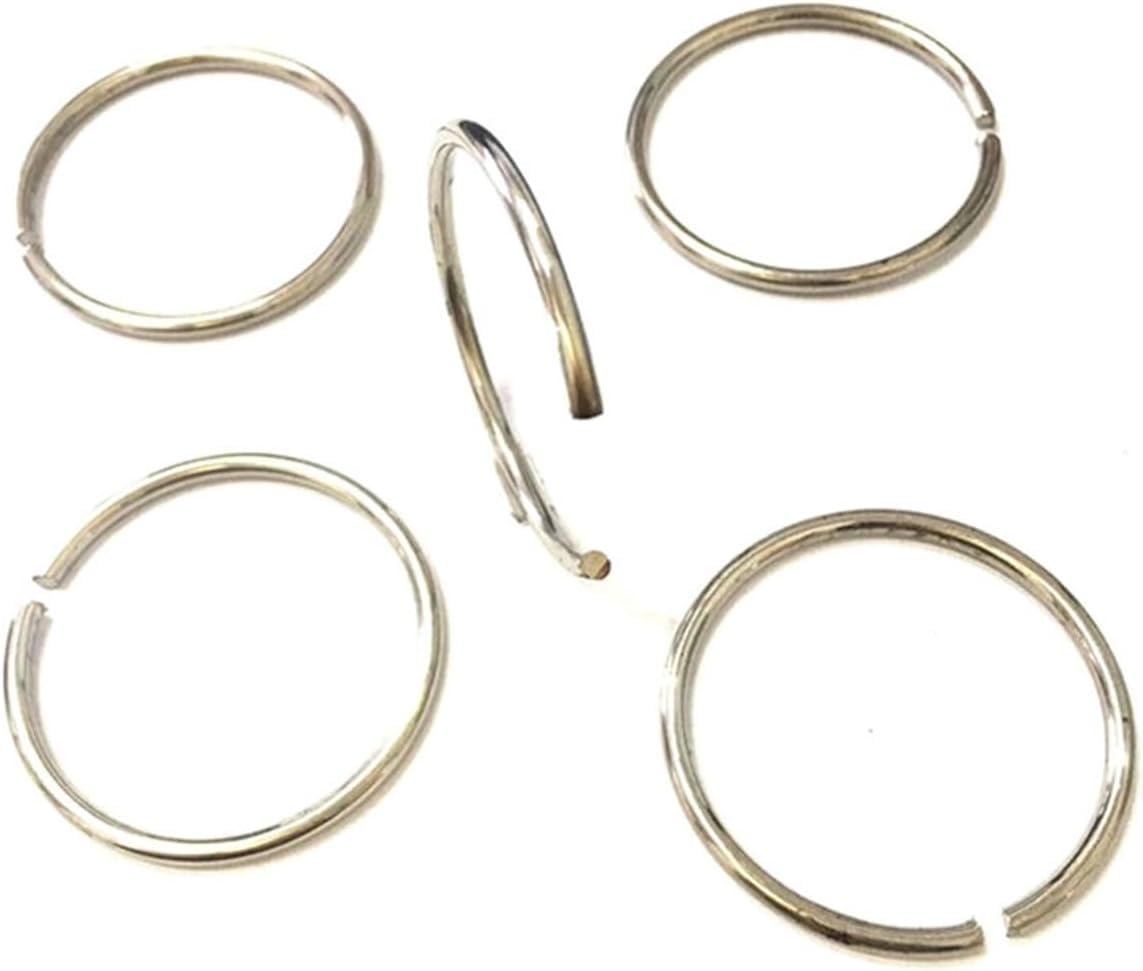 External Circlip C-Type Retaining Ring, 5Pcs Wire Diameter 1.8mm SUS304 Stainless Steel C Circlips for Shaft Hole Retainer OD=19.6mm~74mm(1.8x74x15)