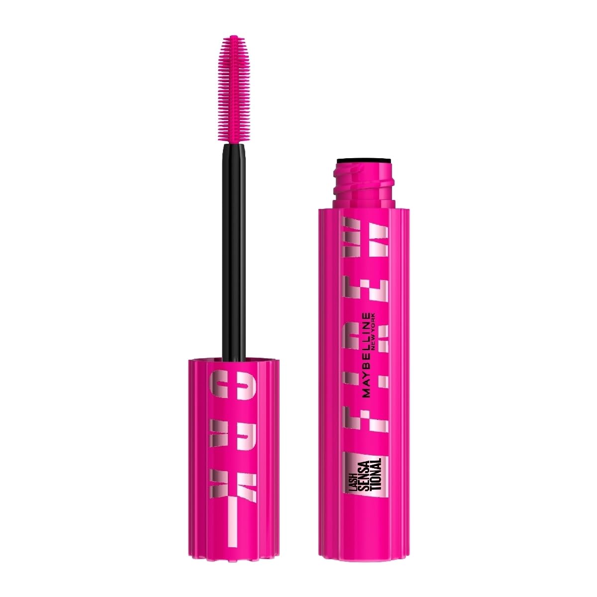 Imagen del producto: Maybelline New York Lash Sensational Firework, Máscara de Pestañas Lavable con Provitamina B5, Efecto Chispeante 360°, Tono Negro, 8.75 ml
