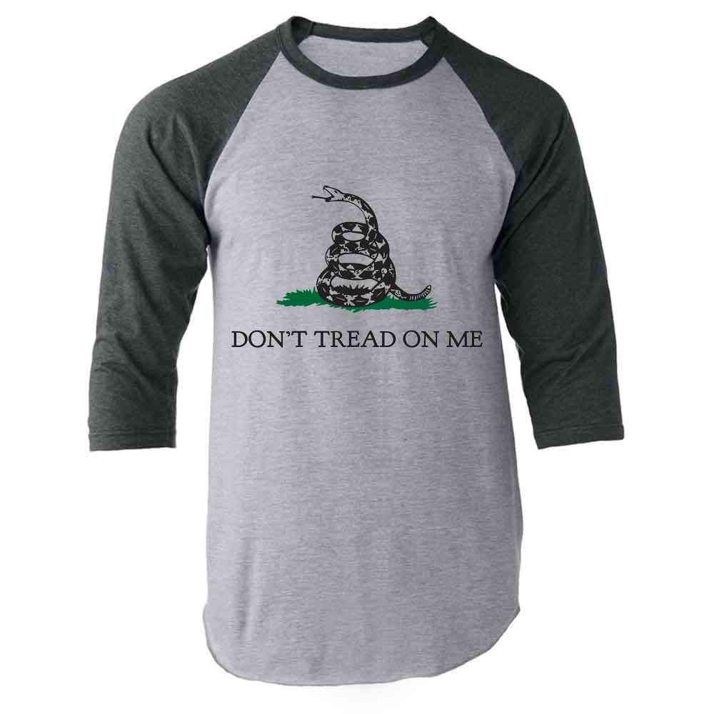 Pop ThreadsDont Tread On Me Gadsden Flag Rattlesnake Shirts for Men Graphic T-Shirt