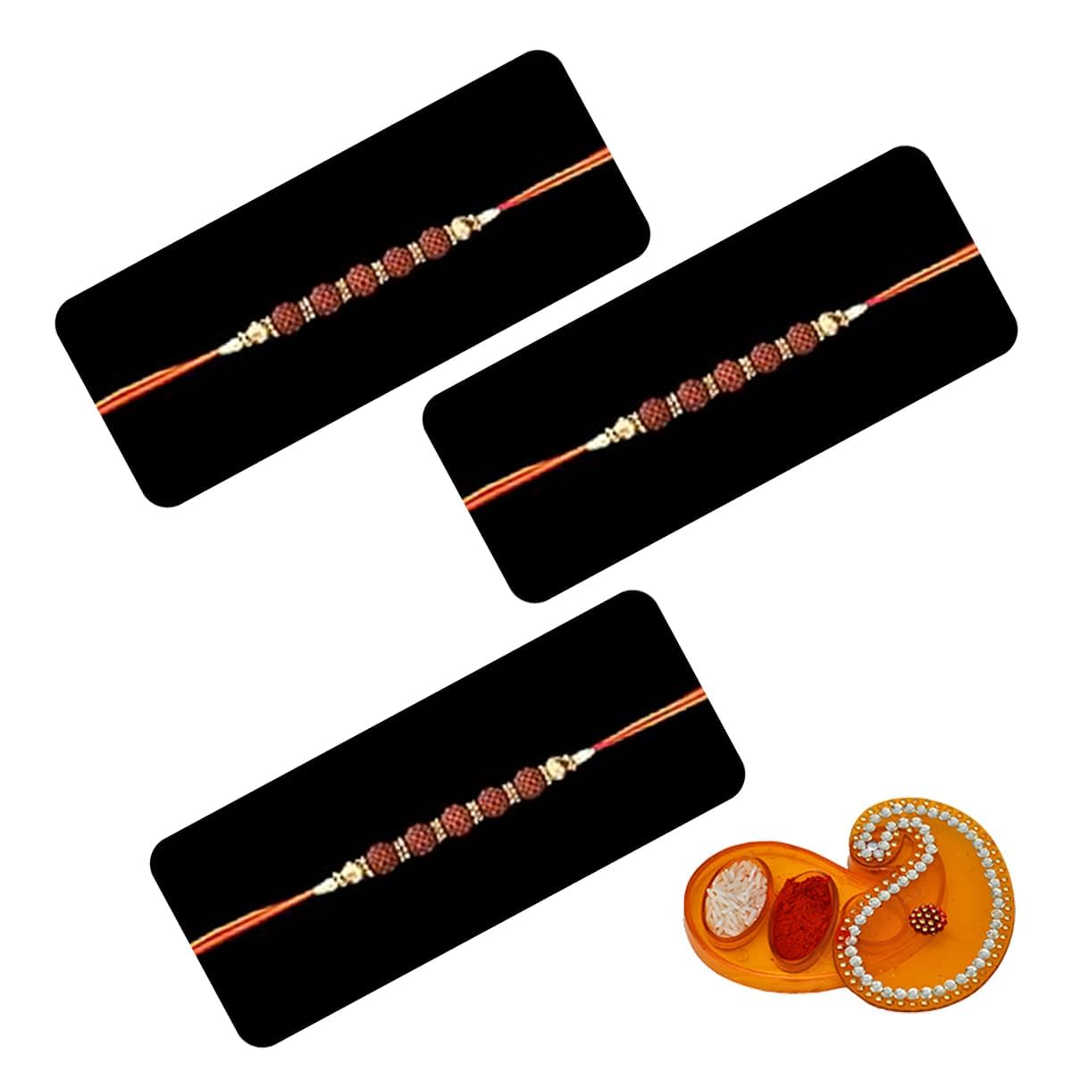 See full amazon price history chart for Natali Traders Rudraksh Rakhi Set of 3 For Boys - Rakhi for Brother - Rakhi with Roli Chawal Chopra - Exclusive Rakhi - Beaded Rakhi Natali Traders Rudraksh Rakhi Set of 3 For Boys - Rakhi for Brother - Rakhi with Roli Chawal Chopra - Exclusive Rakhi - Beaded Rakhi (B0C69Y8GQ7) Amazon Price History, Amazon Price Tracker