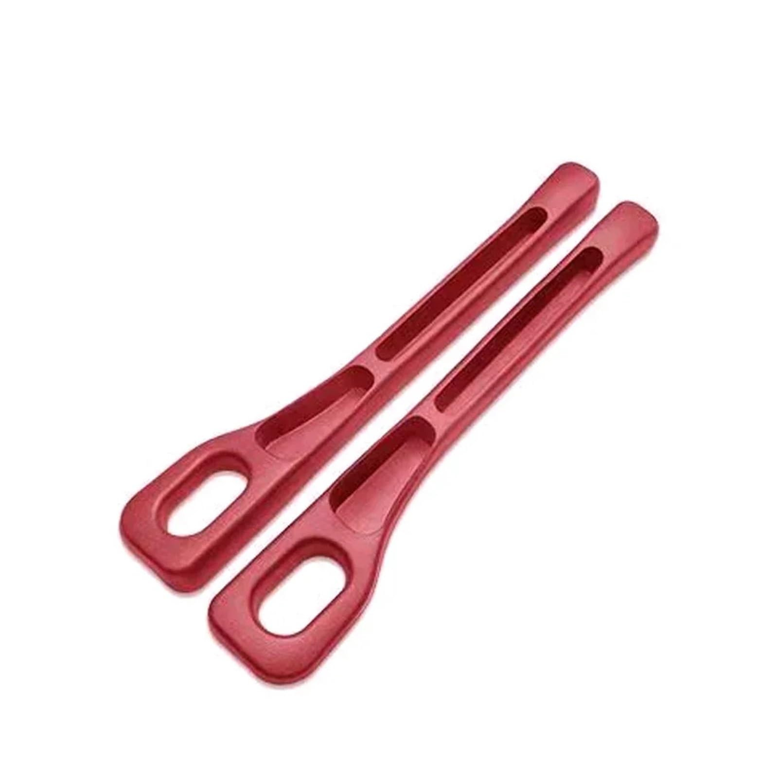 AUIOBAHN Car Armrest Cushion 2Pcs Car Seat Gap Filler Seat Crevice Storage Box Bag Between Seats Console Organizer Decoration Interior(Red)