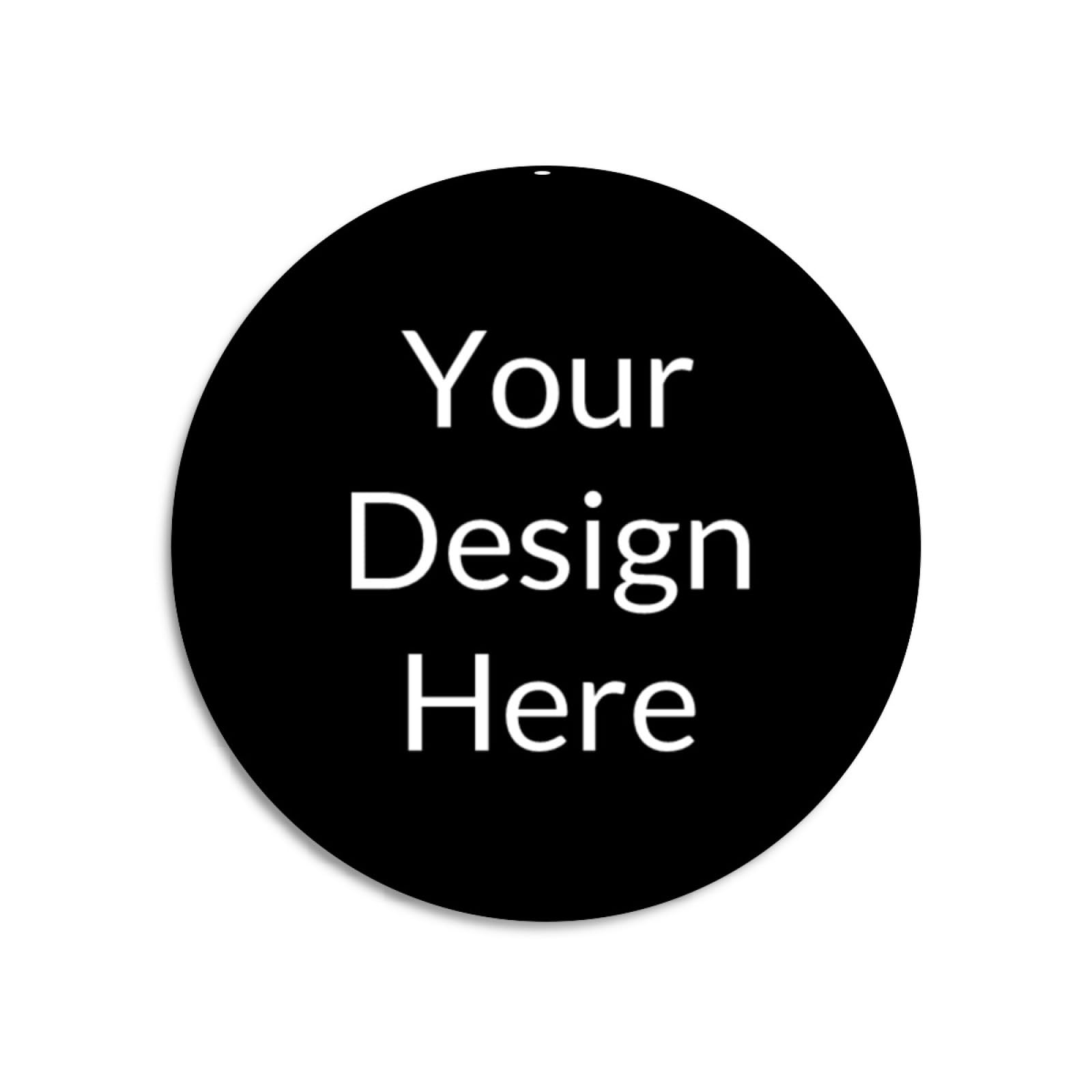 DJNGN Custom Metal Sign - Add Your Text Photo Metal Aluminium Sign Plaque Indoor Outdoor Door Parking Home Wall Decor