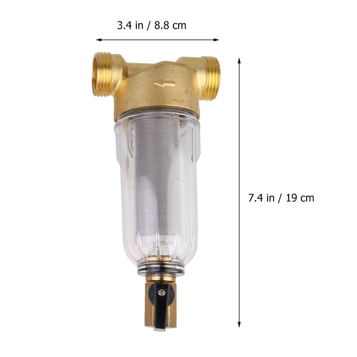 Filtro Frontal del Grifo Descalcificador de Agua para Cocina
