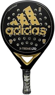 Adidas X-Treme - Pala de Padel para Hombre y Mujer. En Color Dorado/Negro. Raqueta de Pádel para Jugadores de Nivel Avanzado. Fabricada en Carbono y Goma Eva.