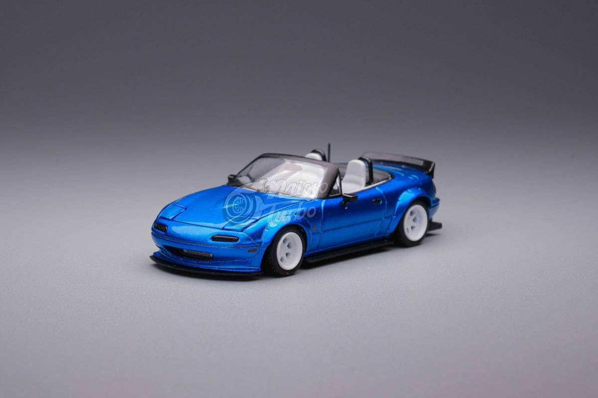 Amazon | 1/64 Micro Turbo マツダ ロードスター NA ブルー