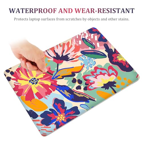 Image of Laptop Notebook Skin Sticker Cover Decal, 12 13 13.3 14 15 15.4 15.6 inch Laptop Vinyl Skin Sticker Cover Art Protector Decal Universal, Graffiti Flower