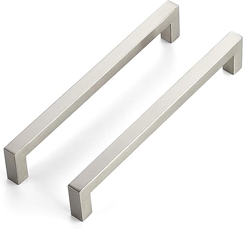 Miniatura 22 de JOY DECOR - Paquete de 2 manijas de gabinete negras, tiradores de cajón de 2 pulgadas, con un solo agujero, para cajones de alacena Negro