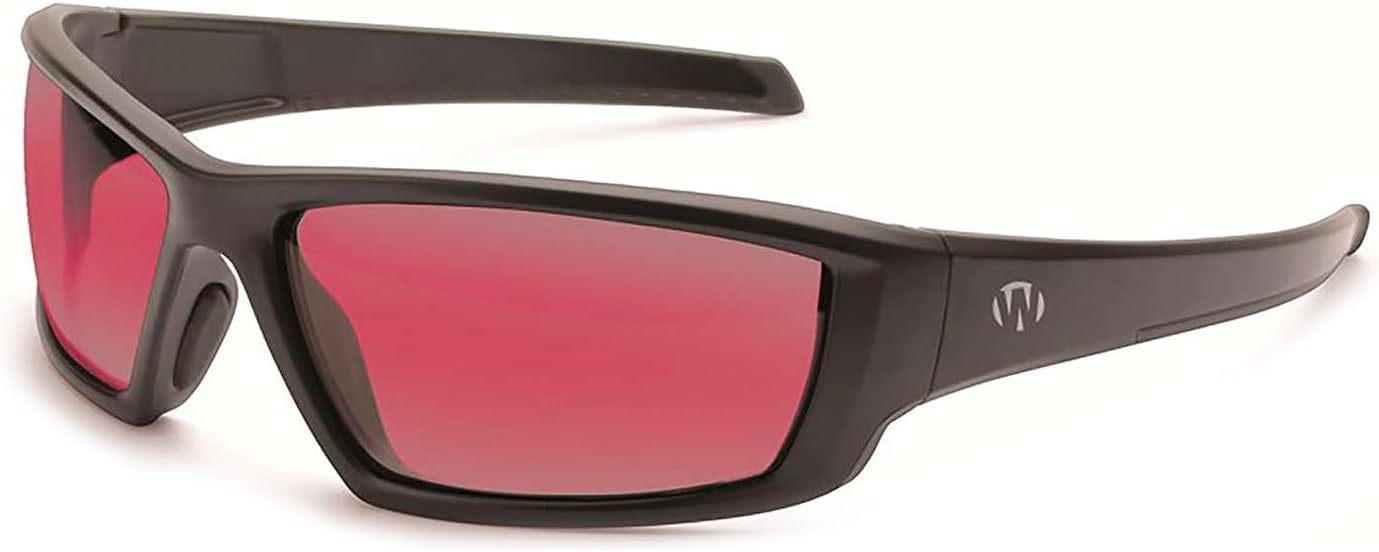 Walker’s IKON Vector Full Frame Shooting Glasses | Impact-Resistant Non-Slip Frame Hunting Shooting Eyesight Protection Glasses, Microfiber Lens Cloth & Carry Case Included