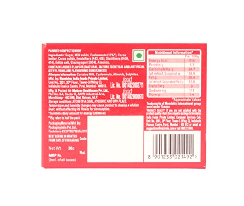 Cadbury's Nutties chocolate (Pack of 10) - India