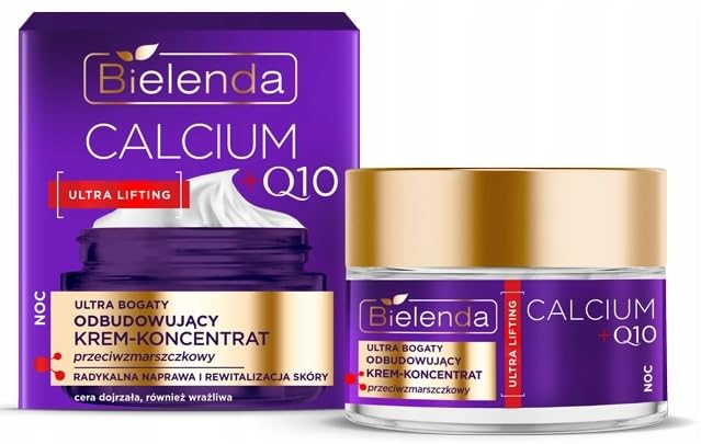Bielenda Calcium Q10 Ultra Lifting Rich Rebuilding Cream Concentrate Night