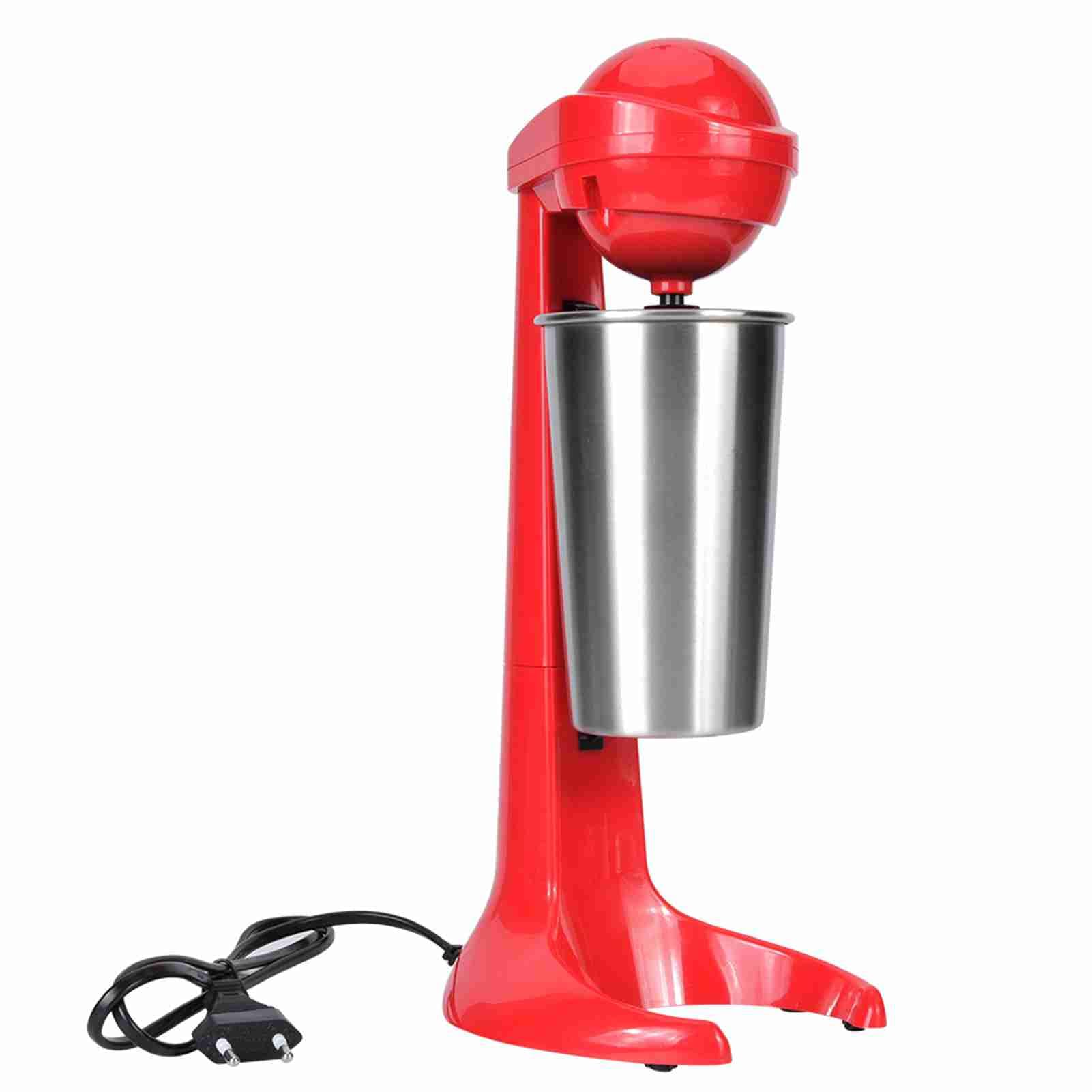 Batidora eléctrica de doble cabezal, mezclador de bebidas de café, licuadora de leche para Bar en casa, enchufe europeo de 220V