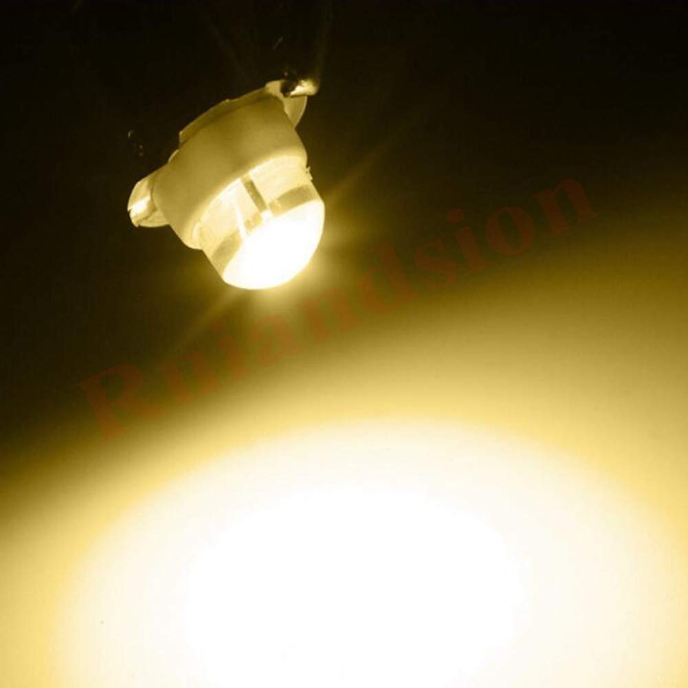 E10 Ampoule LED CC 3V 0.5W 6000K Blanc 200LM Ampoule LED Pour