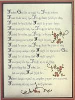 A Soldier's Prayer - Cross Stitch (Leaflet #16) B002ECYFIU Book Cover