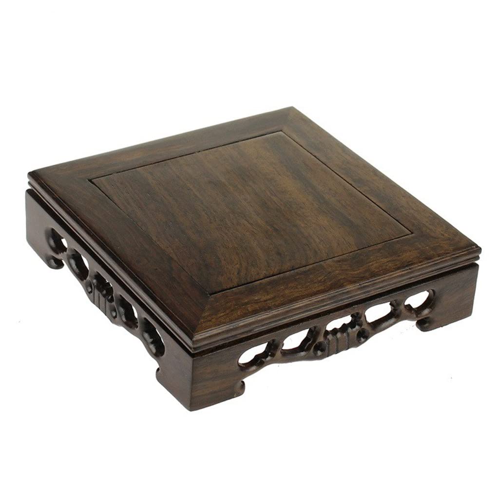 Base Ebony Theapot Théière et Supports de Présentation pour Vases Grand Format