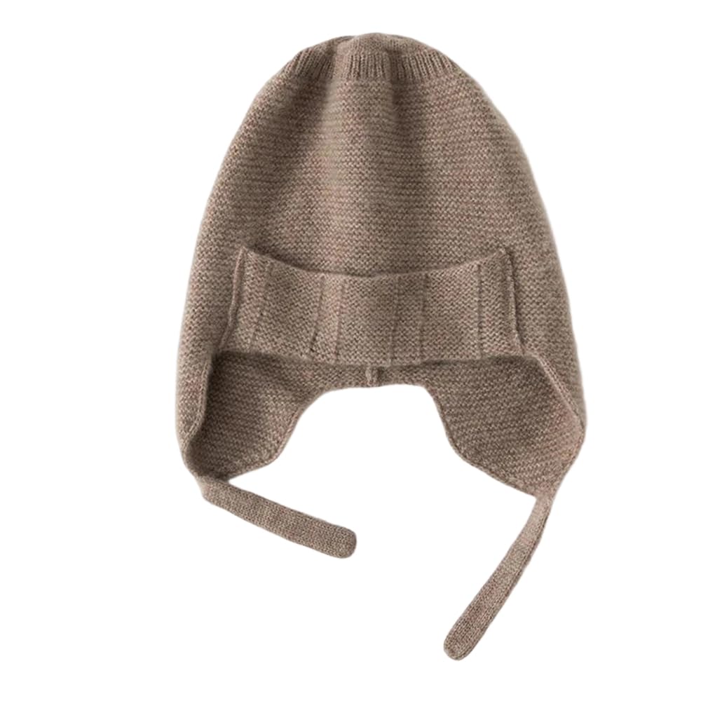 Bonnet en cachemire femme à cache-oreilles : isolation thermique maximale