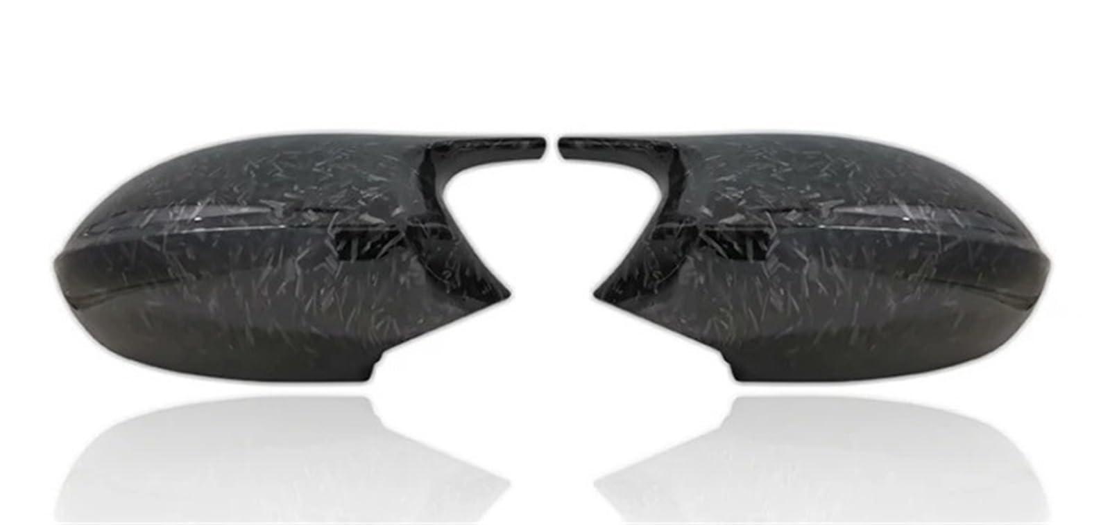 Coques rétroviseurs pour BMW 1 E87 E88 2004-2008 aspect carbone forgé - 8