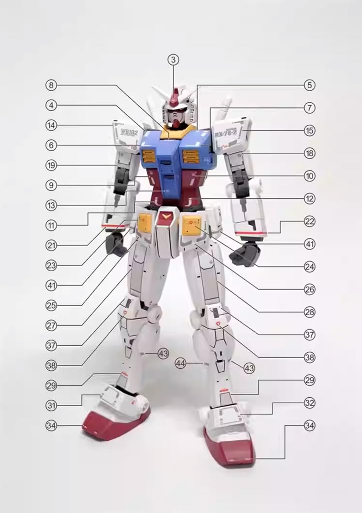 Amazon | ［HG 1：144］ RX-78-2ガンダム［BEYOND GLOBAL用 水転写式