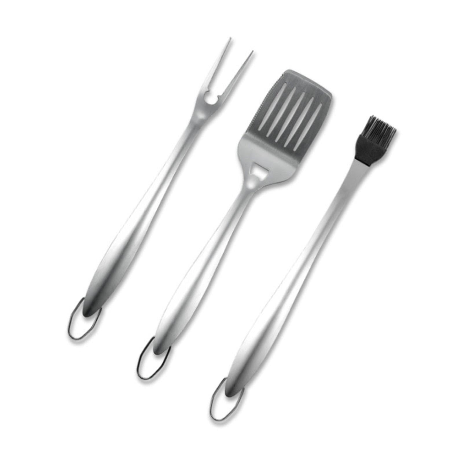 4X zestaw narzędzi do grillowania, narzędzia do grillowania, wysokiej jakości akcesoria do grillowania zestaw przyborów do grillowania do kuchni, kempingu, podwórka, imprezy, prezentów urodzinowych/91