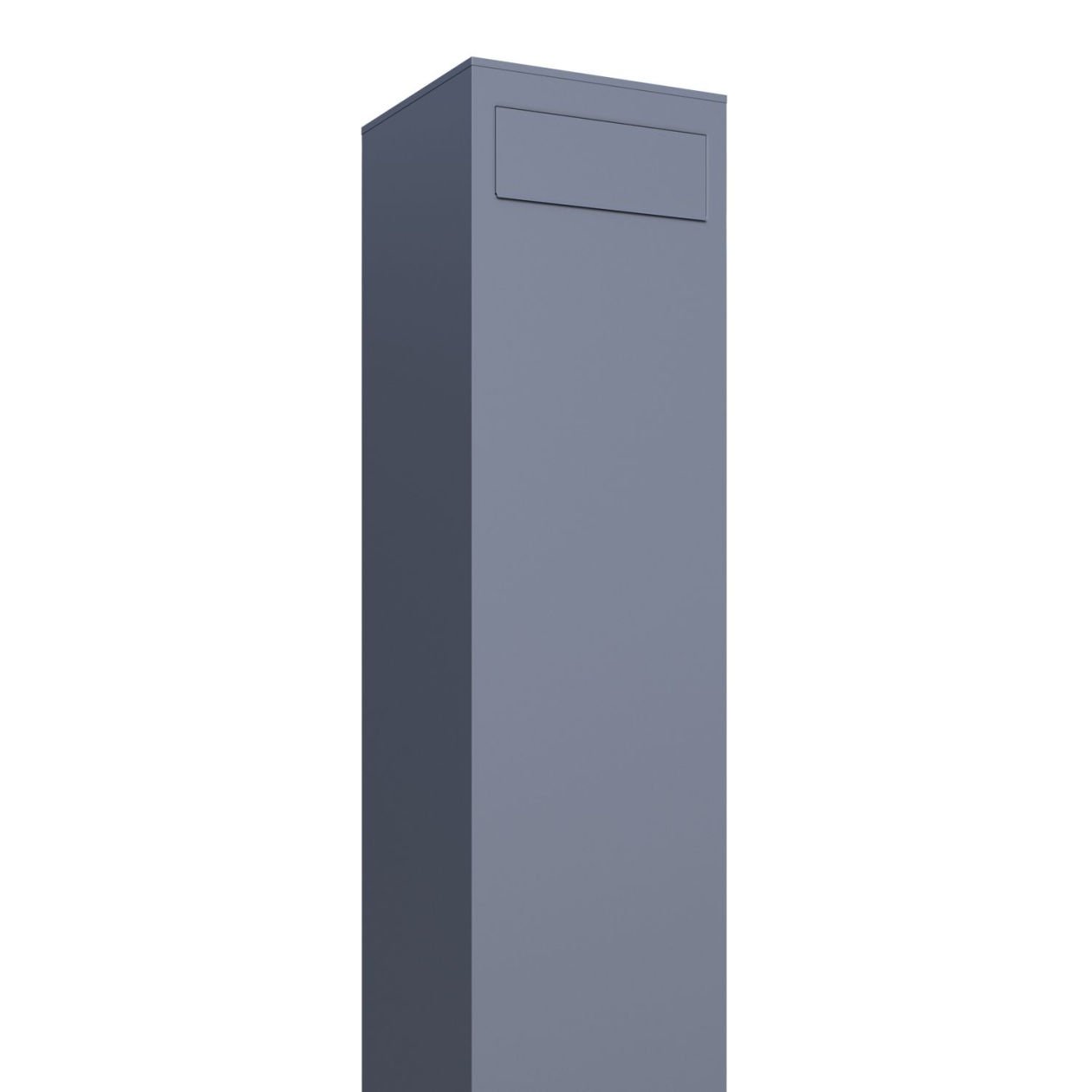 Supporto Casella Postale, Design Cassetta Monolith Grigio Metallizzato – bravios
