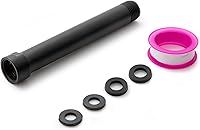 Vista 12 de OFFO Brazo de extensión de cabezal de ducha, extensión de brazo de ducha, extensor de cabezal de ducha hecho de acero inoxidable 304, extensión