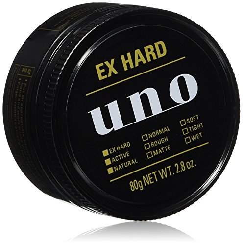 Uno Hair Wax Extreme Hard 80g gel cire homme cheveux courts texturisation forte