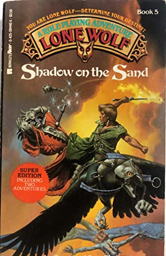 Shadow on the Sand (Lone Wolf, Book 5) 042508440X Book Cover