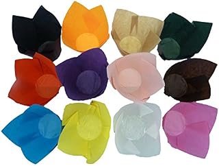 Tulip Muffin Cases - 200 Multicoloured Coloured Tulips by Scrumptious Sprinkles