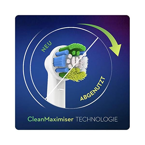 Oral-B Precision Clean Aufsteckbürsten mit CleanMaximiser-Borsten für eine optimale Reinigung, 10 Stück – Bild 5