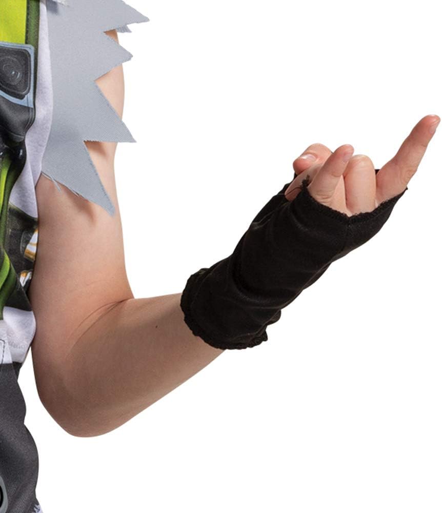 Disguise Apex Legends Octane Costume, Video Game Inspired Muscle Padded Jumpsuit and Mask, Child Size Medium (7-8)