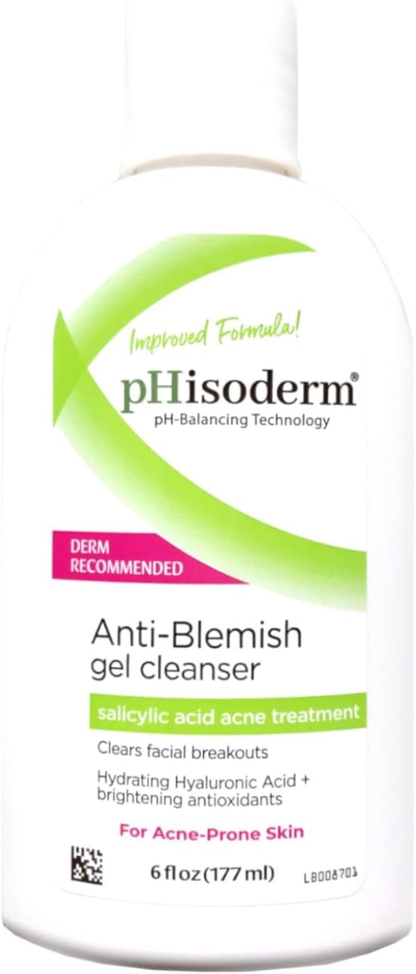 Phisoderm Anti-Blemish Gel Cleanser 6 oz