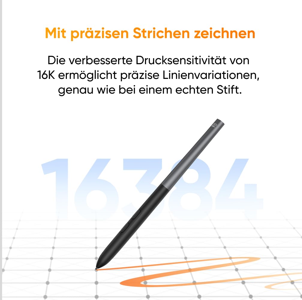 XPPen Artist 12 3rd Zeichentablet mit 11,9 Zoll Display Schwarz | X4 Smart Chip Stift, 16384 Druckstufen, X-Dial Shortcut, Ideal für Anfänger