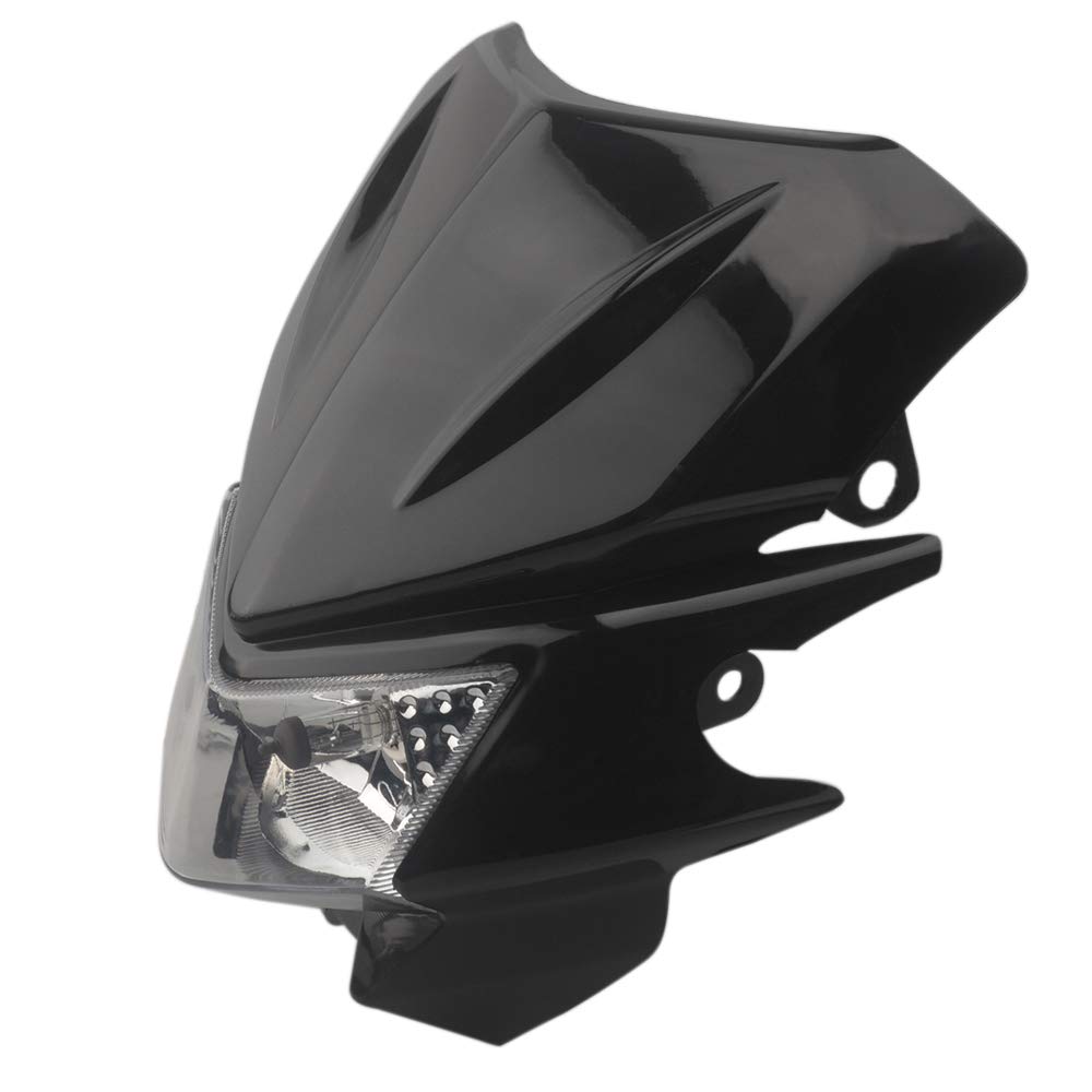 Universeel wit 12 V/20 W dubbele koplamp voor alle motorcross & enduro motorfietsen