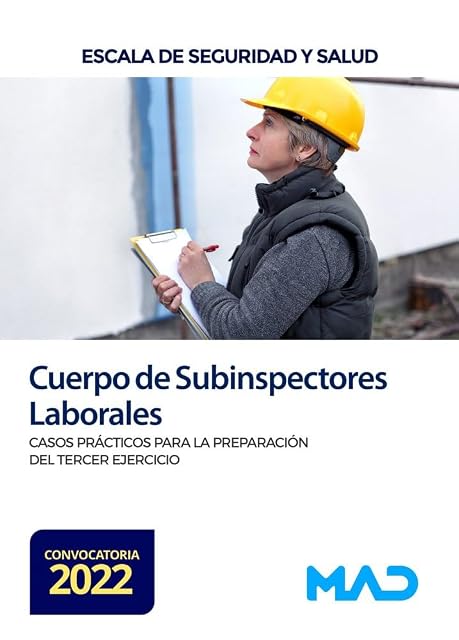 Portada de Cuerpo de Subinspectores Laborales Escala de Seguridad y Salud. Casos