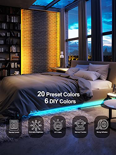 ECOLOR RGB LED Strip (10m) mit Fernbedienung und Kontrollbox ✪ - 2
