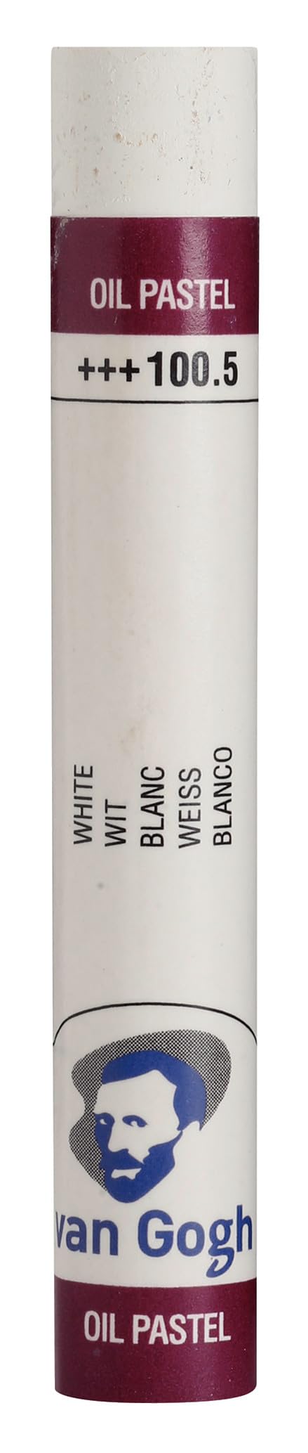 Van Gogh White Oil Pastel - 100.5 - Pure Pigment Smooth Laydown - Lightfast 100 Years - Ideal For Artists