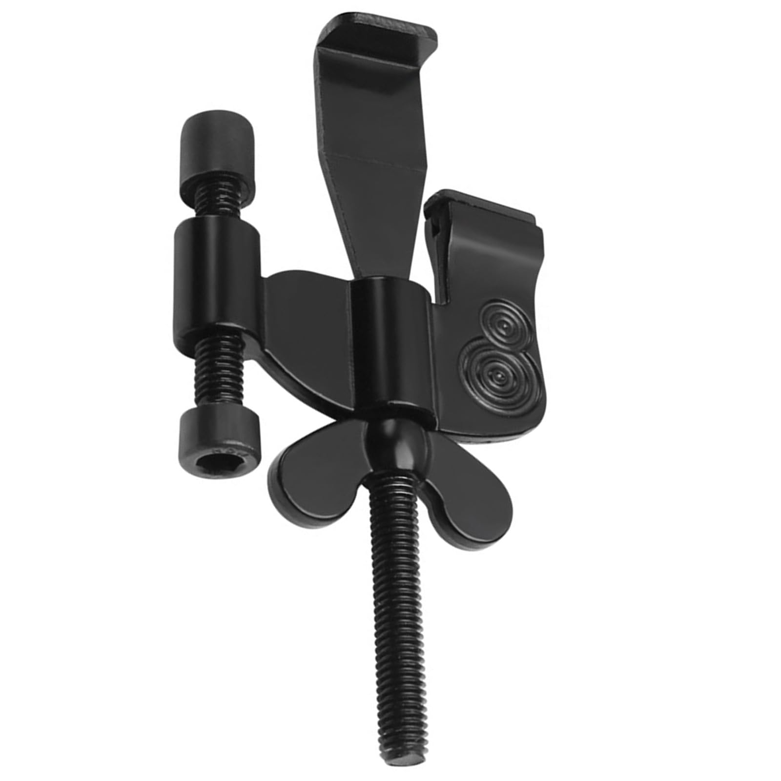 Hogtnd Black Portable Hotel Door Lock, Travel Theft Door Stop, Locks, Easy To Install Zinc Alloy Locks, Buckle Locks