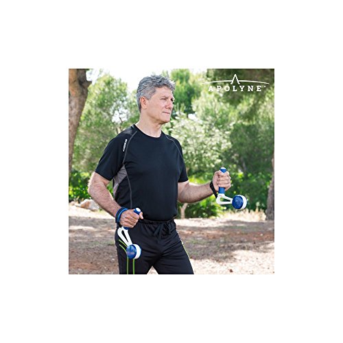 Apolyne Walk & Weight Poids Lest avec poignées, Mixte Adulte, Bleu, Taille Unique