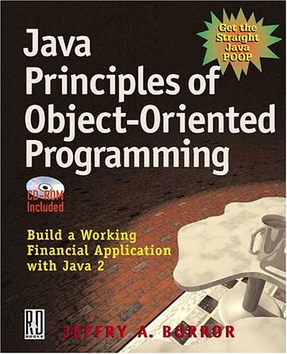 Java Principles of Object Oriented Programming: Borror, Jeffrey A ...