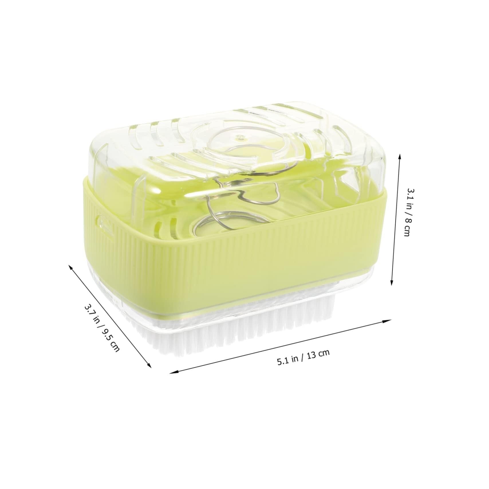 Jabonera for Ducha, jaboneras Caja de Espuma de jabón con Rodillo Multifuncional for lavandería y Materiales Diseño Antideslizante con Soporte for Rodillos (Verde Claro)(Orange)