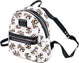 Loungefly Disney's Mickey Mouse Rainbow Mini Backpack, White-rainbow