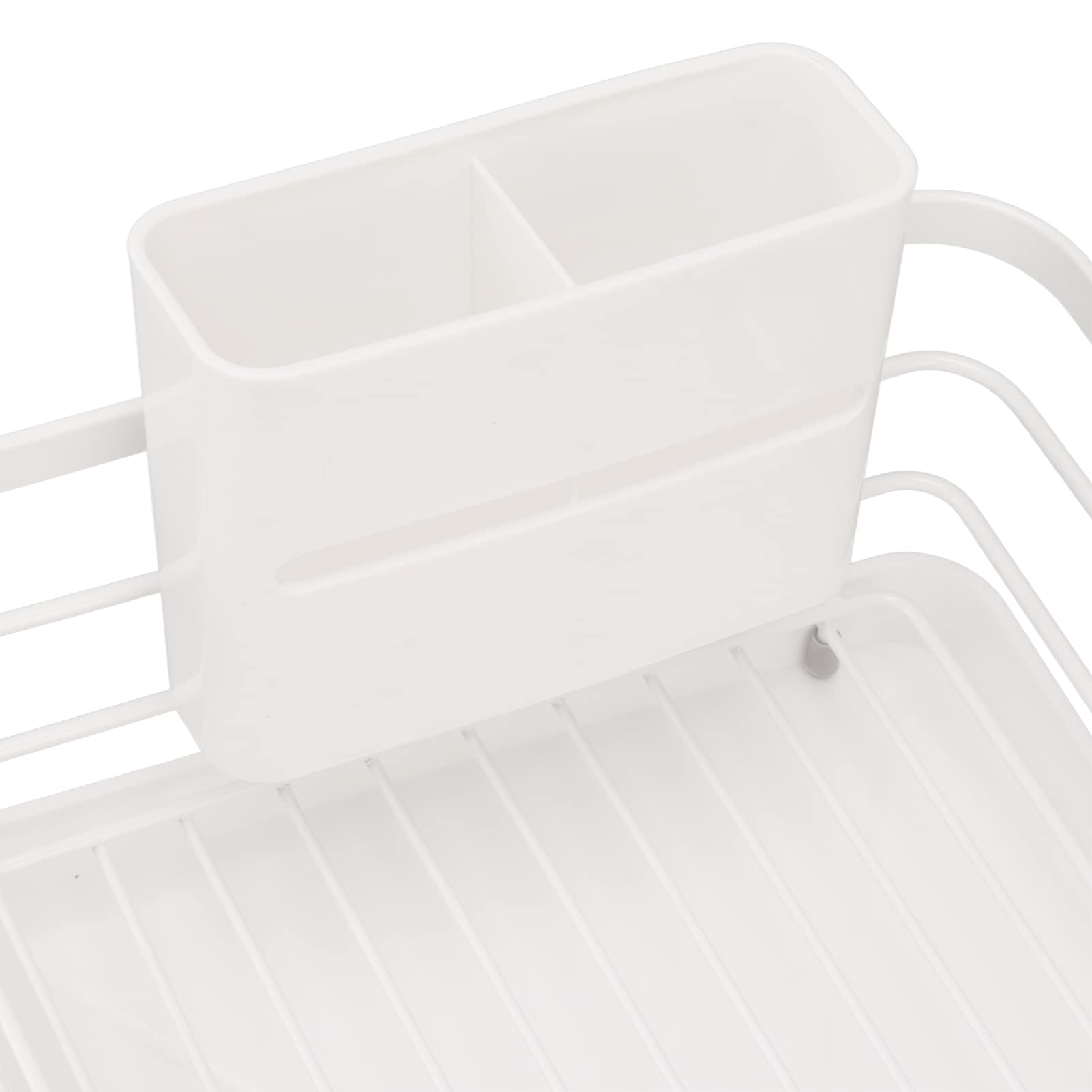 Küchengeräte, Küchenorganisation, Geschirrständer, Moderne, große Kapazität, rostbeständig, platzsparende Abtropfgestelle mit Abtropfschale für die Küchentheke (Klein)