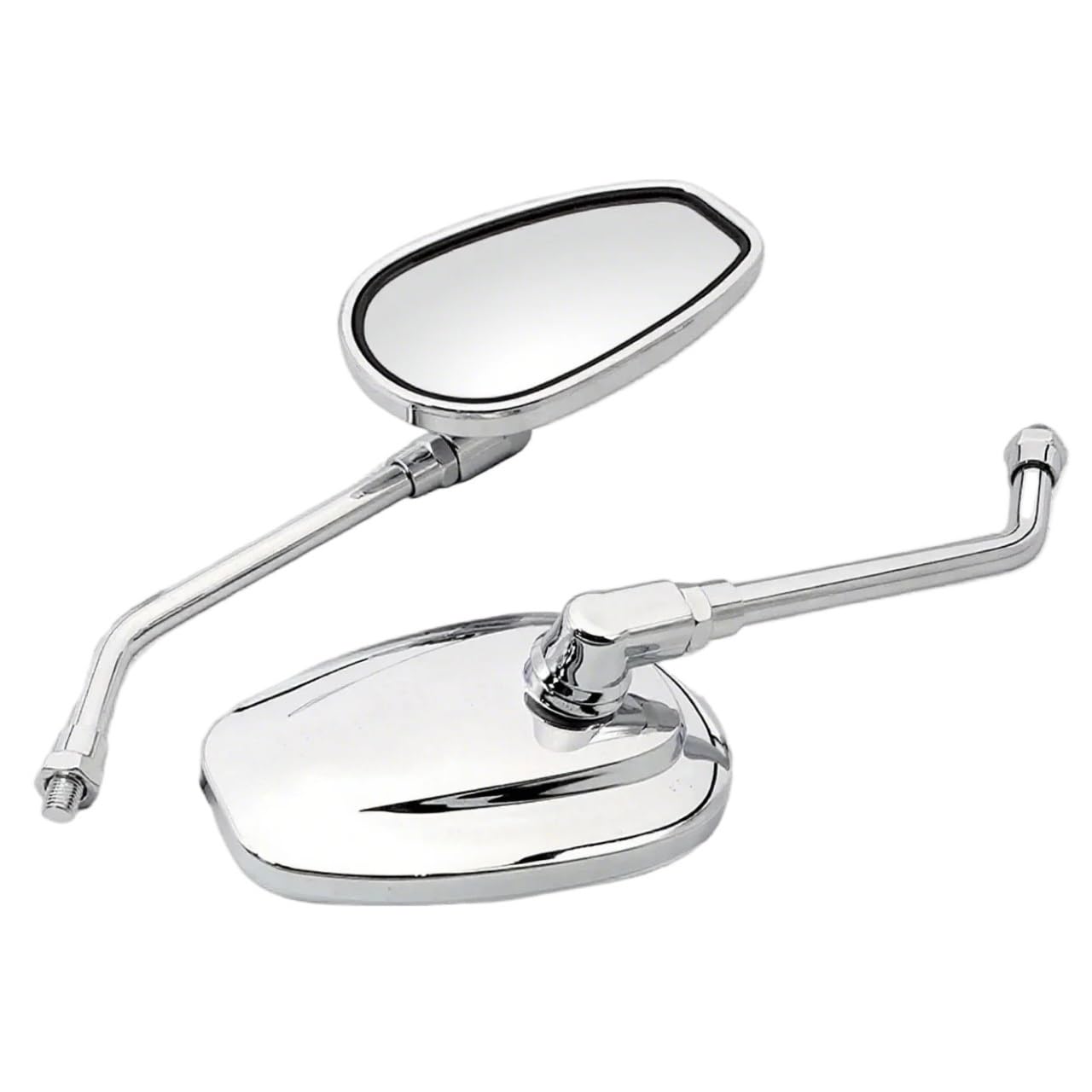 Rétroviseurs Moto Pour Jog Pour BWS 100 125 10mm Placage Universel CNC Rétroviseurs De Moto Rétroviseur Latéral Rétroviseurs Rond Latéraux Moto