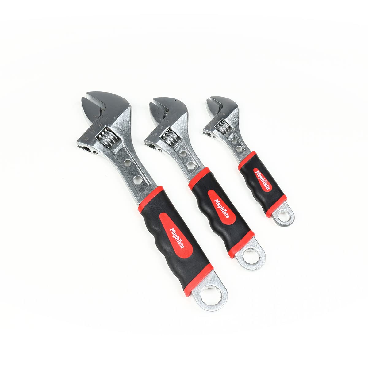 Mephisto Llave Ajustable, Acodado Llave Anular Doble, Regulable Llave (Inglesa), Ringschlüssel-set Manivela, Sw 6x7-30x32, 14 Piezas Métrico, Incl. Suave Inlay En Parecido a Carbono