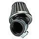 C-FUNN 40Mm 45 Grad Luftfilter Schwarz Für 50Cc 110Cc 125Cc 140Cc Pit Dirt Bike Motor Bike