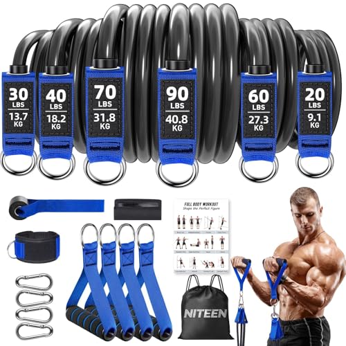 310lbs Heavy Resistance Bands for Working Out, NITEEN Resistance Bands
